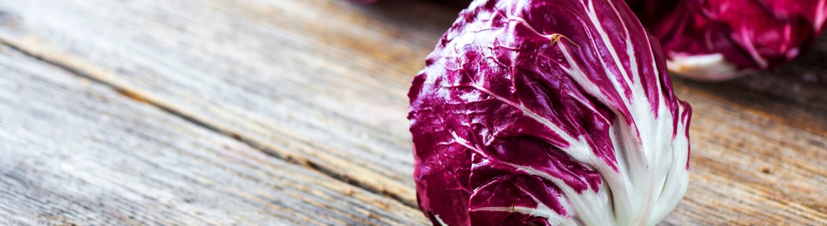 Wie der Radicchio weniger bitter schmeckt