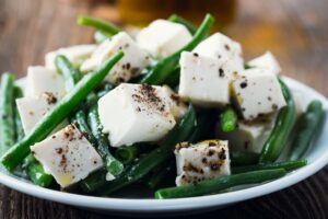 Bohnensalat mit Feta