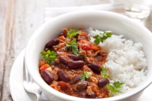 Chili Con Carne mit Reis