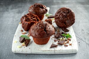 Schoko-Erdnuss-Muffins