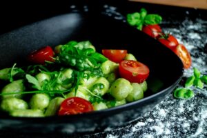 Gnocchi mit Petersilien-Rucola-Pesto