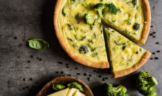 Käse-Brokkoli-Quiche