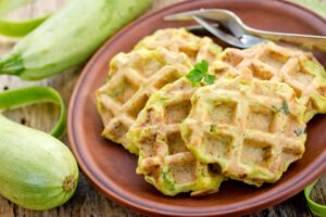 Kartoffel-Zucchini-Waffeln