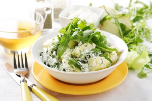 Kartoffelsalat mit Rucola