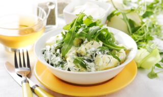 Kartoffelsalat mit Rucola