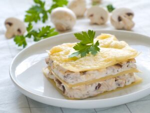 Lasagne mit Champignons