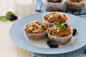 Blaubeer-Möhren-Muffins