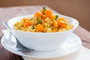 Risotto mit Kürbis