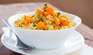 Risotto mit Kürbis