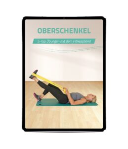 10 Minuten Workout für die Oberschenkel mit dem Theraband