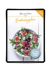 Vegetarischer Ernährungsplan zum Abnehmen