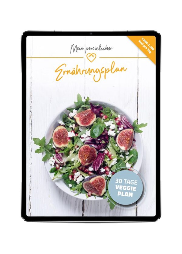 Vegetarischer Ernährungsplan zum Abnehmen